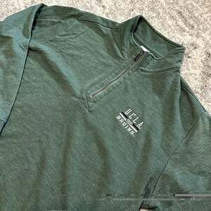 Gear For Sports UCLA Bruins 1/4 Zip Sweatshirt Mens XXL Green Pullover Jacket